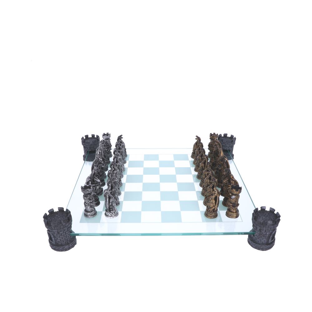 Kingdom of the Dragon Chess Set 43cm