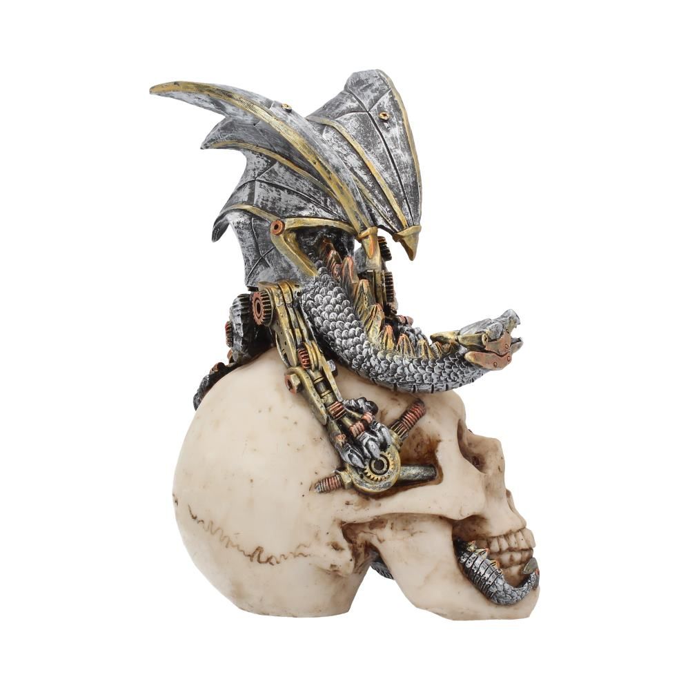 Steel Wing Dragon Skull 21cm