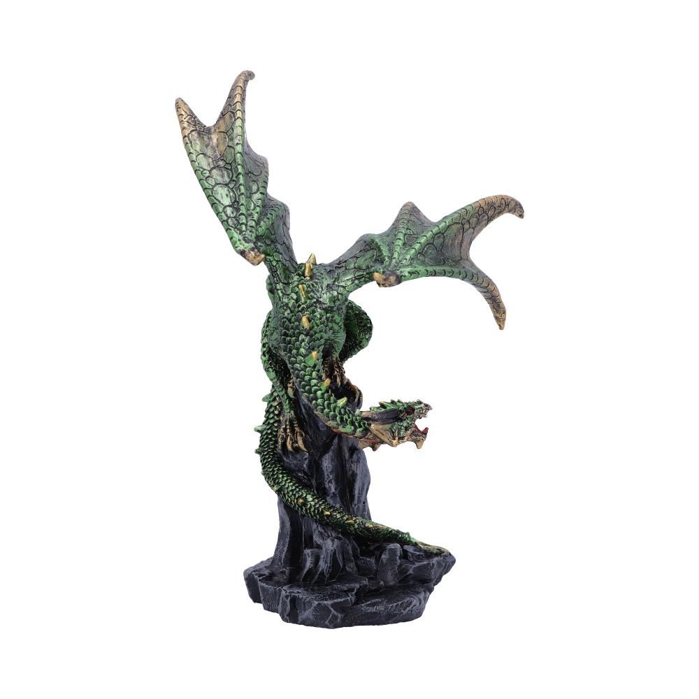 Hear Me Roar Green Dragon Calling Figurine