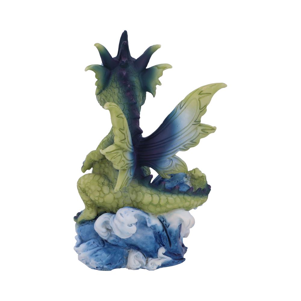 Water Hatchling Dragon Figurine 14cm