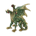 Triple Threat Green Dragon Hydra Figurine