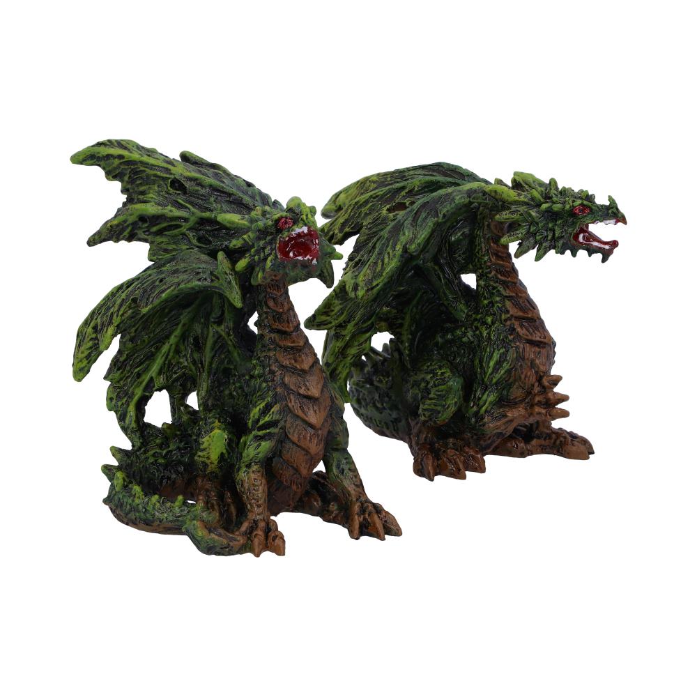 Forest Fledglings Green Woodland Dragon Figurines
