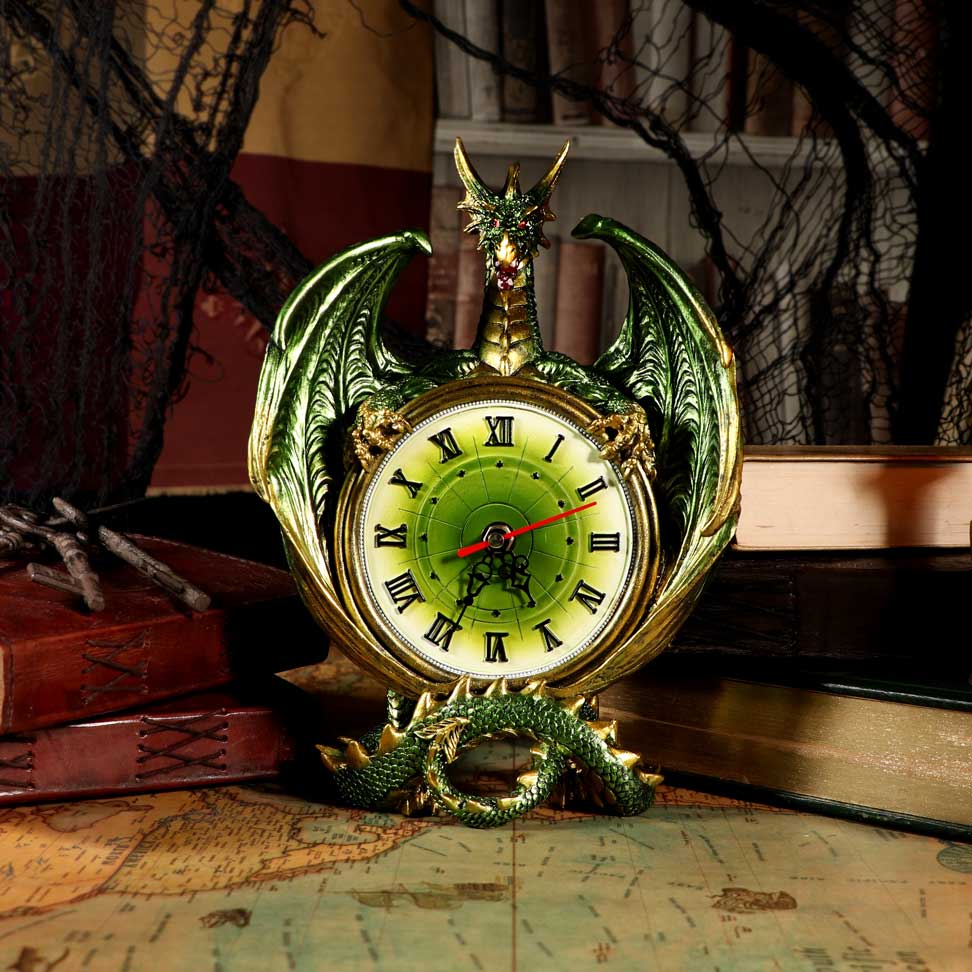 Emerald Chronology Clock 26.7cm